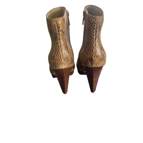 Michael Kors Codie Open Toe Bootie in Barley 8 - Picture 4 of 7